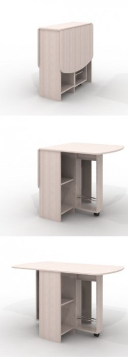 Кухонный стол-книжка КСК Термит