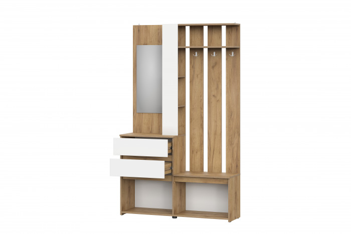 Вешалка с зеркалом Некст 1