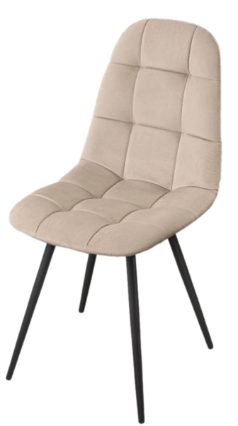 Стул черный матовый Лукас