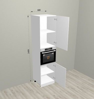 Пенал 600/2400 под духовой шкаф Санвут МДФ