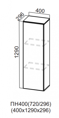 Пенал-надстройка 400/720 (296) Квадро СВ