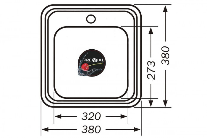 Мойка для кухни PL 3838