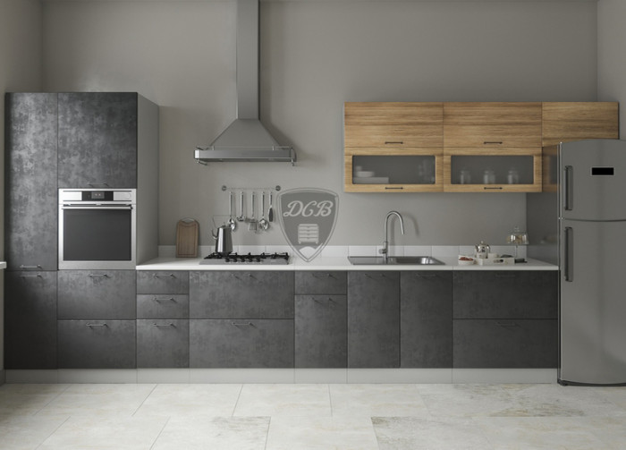 Шкаф нижний 500 комод 2 ящика Лофт ДСВ