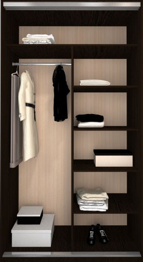 Шкаф купе Ксения 1600  с зеркалами