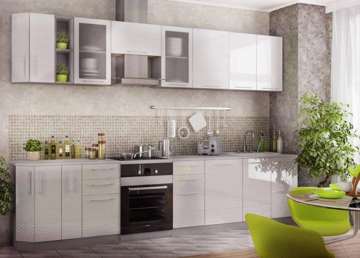 Шкаф нижний 400 3 ящика метабоксы Капля