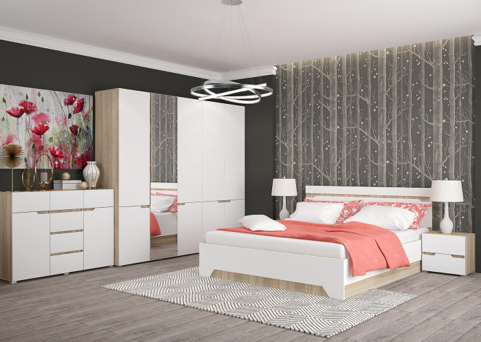 Шкаф двухстворчатый Анталия