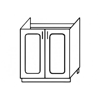 Шкаф нижний 800 под мойку Агава