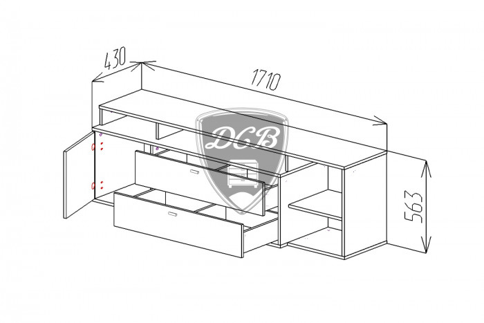 Комод К202 Ланс