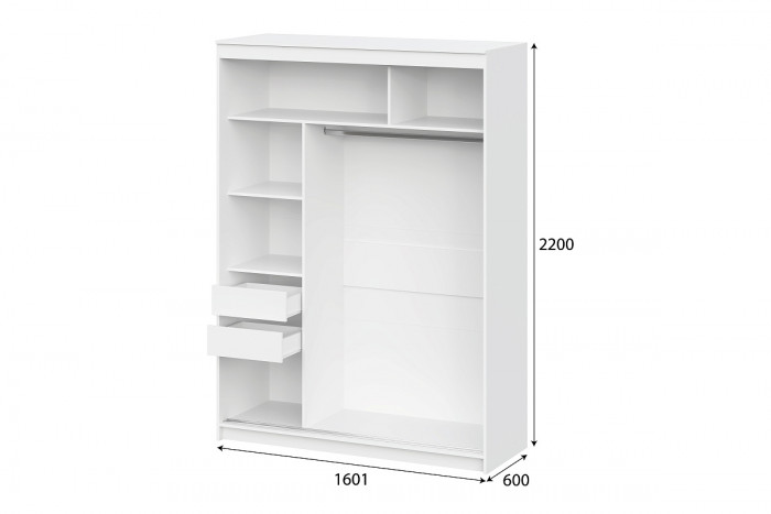 Шкаф ШКП-3 1600 NN-мебель