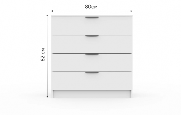 Комод 800 Монблан