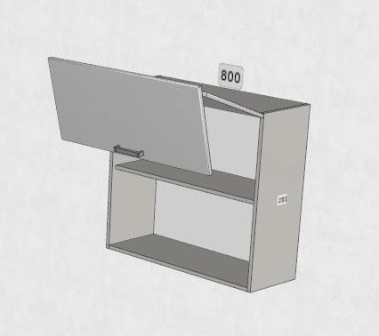 Шкаф навесной 800/912 Aventos HF Модерн NEW СВ