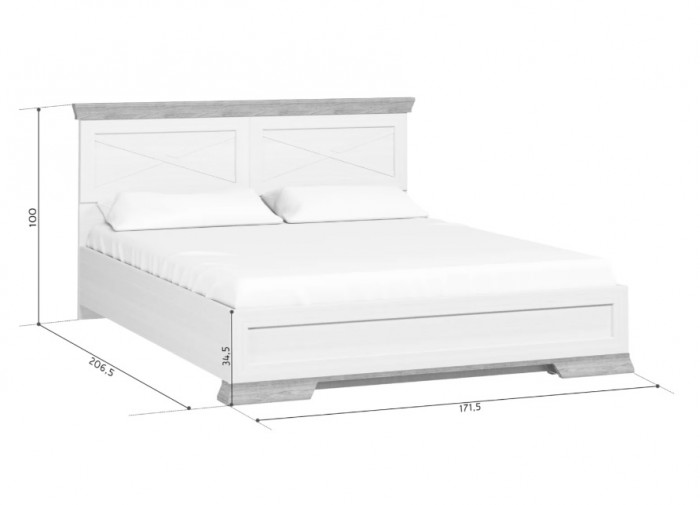 Кровать LOZ160х200 с выдвижными ящиками Marselle