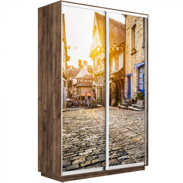 Шкаф купе Дуо Фото Экспресс 1200х2400 Е1