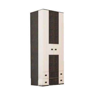 Шкаф 2х-створчатый с ящиками Конго