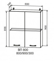 Шкаф верхний 800/900 Гранд