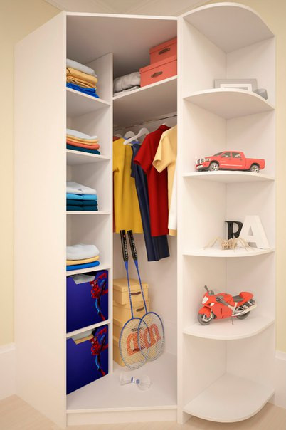 Шкаф угловой Мария с угловым элементом 250