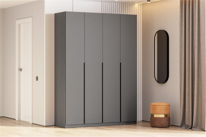 Шкаф 4-х створчатый 1600 ШК-5 с ящиками