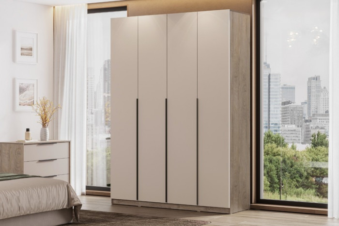 Шкаф 4-х створчатый 1600 ШК-5 с ящиками