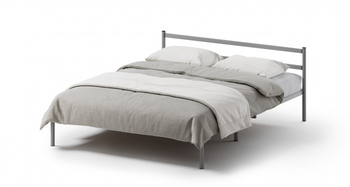 Кровать металлическая разборная 1200х2000 Мета 04