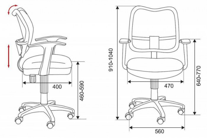 Кресло детское Бюрократ