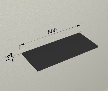 Полка под микроволновую печь 800 Санвут