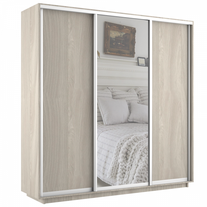 Шкаф купе Трио Медиум 1 Экспресс 2100х2400 Е1