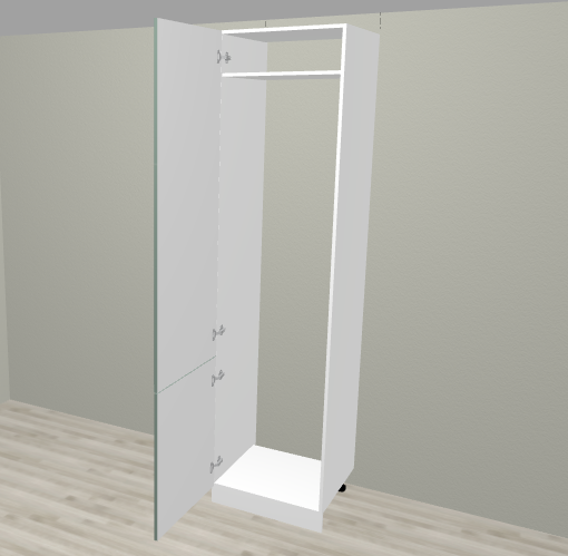 Пенал под холодильник 600/2400 Санвут МДФ