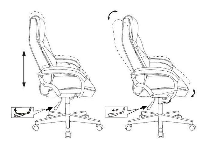 Кресло игровое Zombie DRIVER