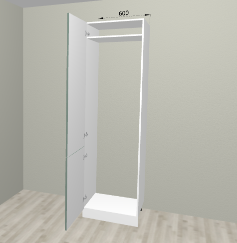 Пенал под холодильник 600/2160 Санвут