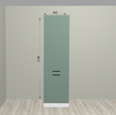 Пенал под холодильник 600/2160 Санвут