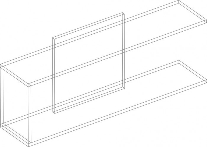 Полка навесная ГФ-15 Филадельфия