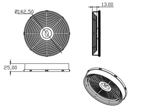 Угольный фильтр ECFA 2120 Evelux
