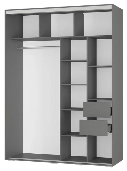 Шкаф купе 1600 Крафт-6