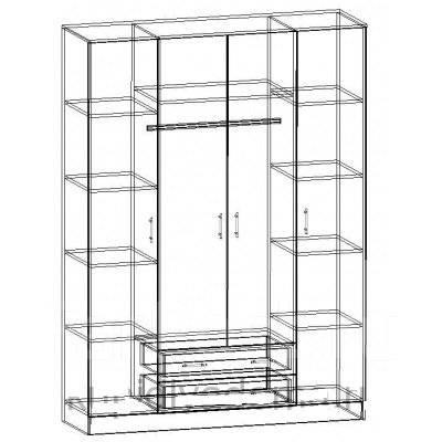 Шкаф квадро Беатрис