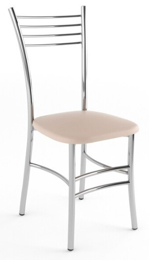 Стул хром Квинтет Кристалл