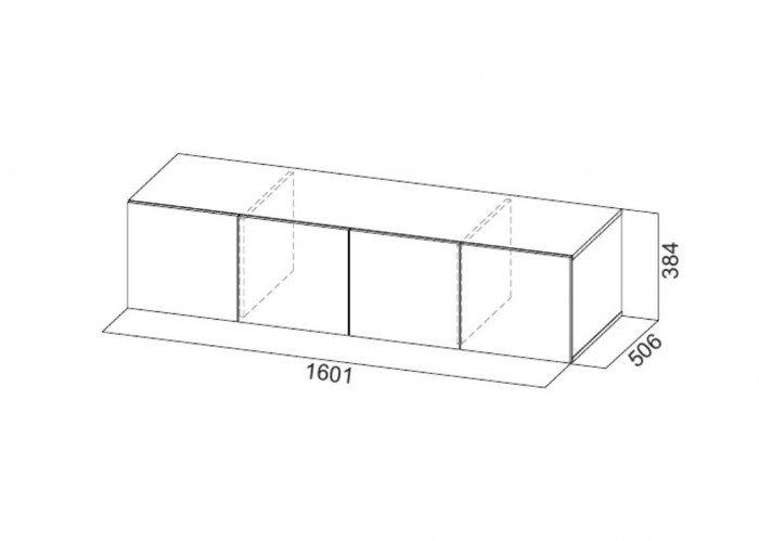 Антресоль 1600 ШК-5