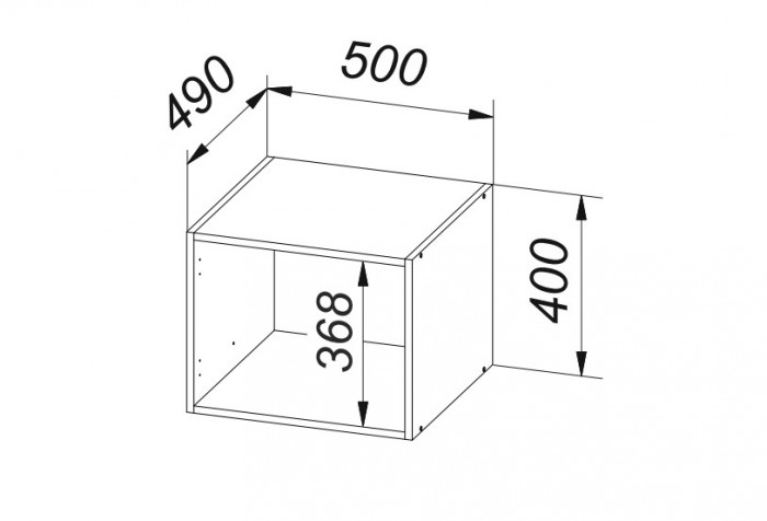 Антресоль 500 Эккервуд