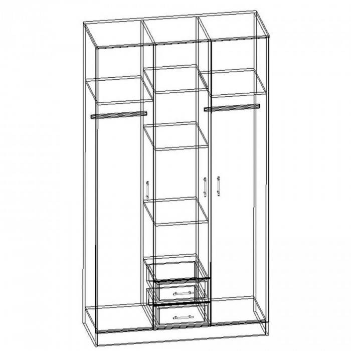 Шкаф Трио Беатрис