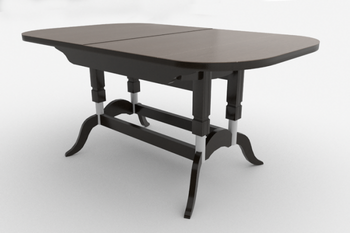 Стол обеденный подстолье белое Вектор-3